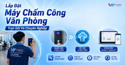 Lắp Đặt Máy Chấm Công Văn Phòng Trọn Gói Và Chuyên Nghiệp