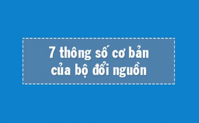 thông số bộ đổi nguồn camera