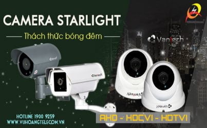 camera HDTVI Vantech starlight