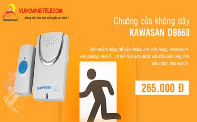 Chuông cửa không dây DB668 - 1