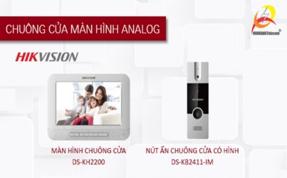 chuông cửa màn hình Analog Hikvision