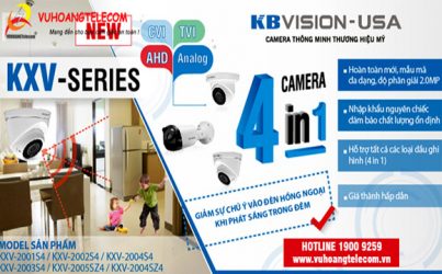 Dòng camera KXV- Series KBVISION -1