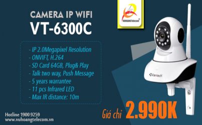 Camera IP Wifi VT6300C