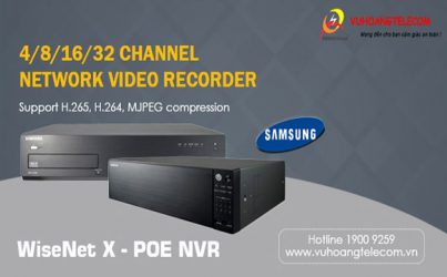 Đầu ghi hình IP Samsung Wisenet - hình 1