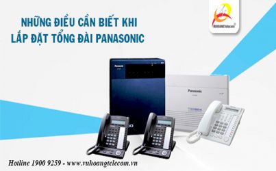 lắp đặt tổng đài Panasonic