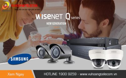 camera IP Samsung dòng wisenet Q