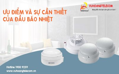 Ưu điểm đầu báo nhiệt