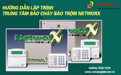 Lập trình trung tâm báo cháy Networx - Hình 1