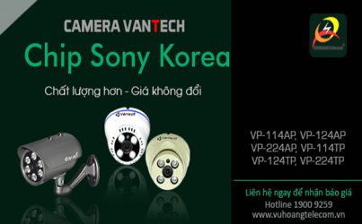 camera AHD Vantech chip Sony Korea 1