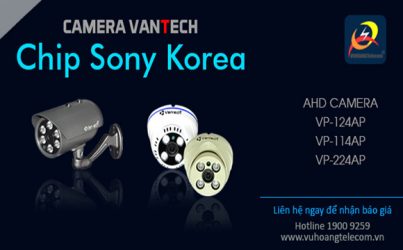 camera AHD Vantech chip Sony Korea
