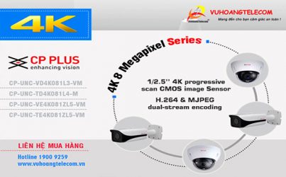 camera IP 4K CP Plus 8MP