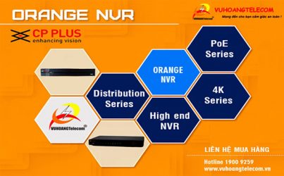 đầu ghi hình IP CP Plus dòng Orange NVR