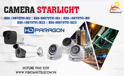 Giải pháp quan sát ban đêm với camera starlight HDParagon