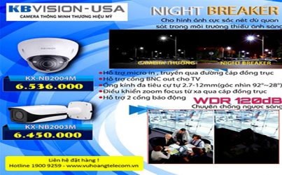 Công nghệ nightbreak KBVISION