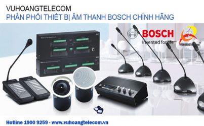 Phân phối thiết bị âm thanh Bosch