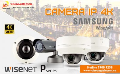 Camera IP 4K Samsung - 1