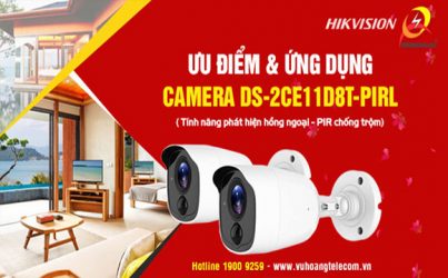 Ưu điểm và ứng dụng camera Hikvision DS-2CE11D8T-PIRL