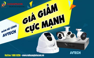 Tháng 5, camera Avtech giảm giá mạnh hàng loạt !