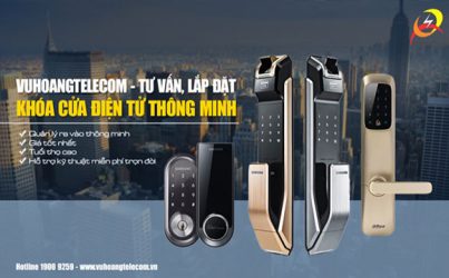 Lắp đặt khóa cửa điện tử cho gia đình