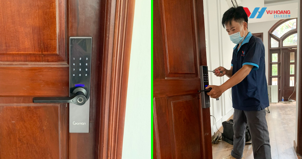 Những lưu ý khi lắp đặt khóa cửa vân tay