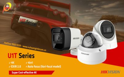 Giới thiệu camera Hikvision Series U1T