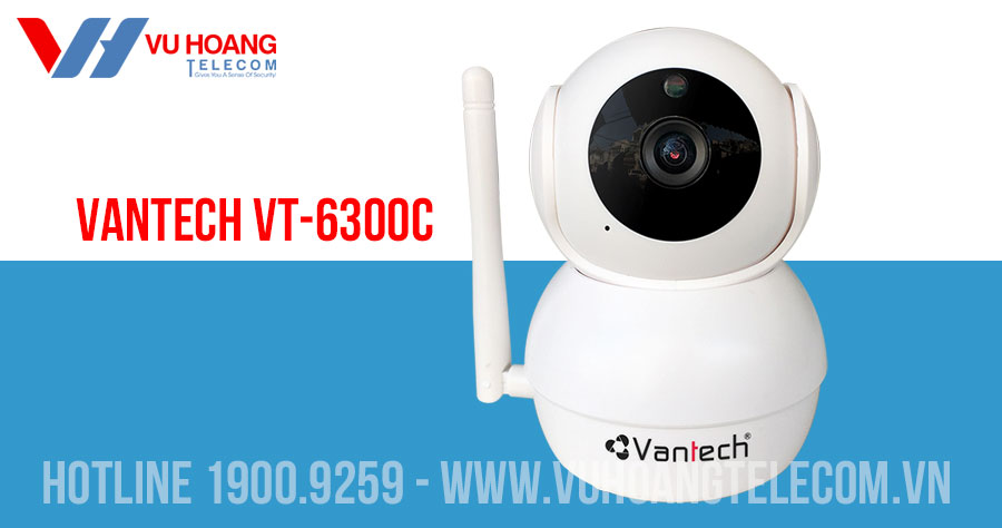 Camera IP Wifi 2.0MP VANTECH VT-6300C