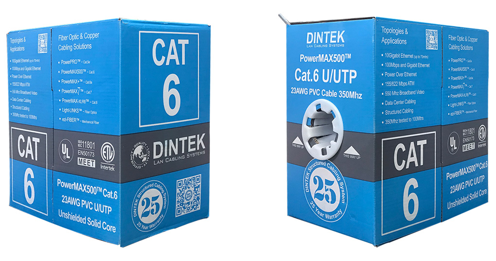 Bán dây cáp mạng Dintek CAT.6 UTP 305m giá rẻ