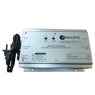 Khuyếch đại truyền hình cáp PACIFIC PDA-8640 | Vu Hoang Telecom