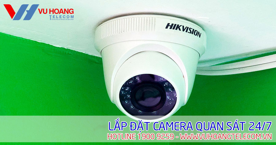 Lắp đặt camera chuyên nghiệp, thẩm mỹ, hiệu quả lâu dài