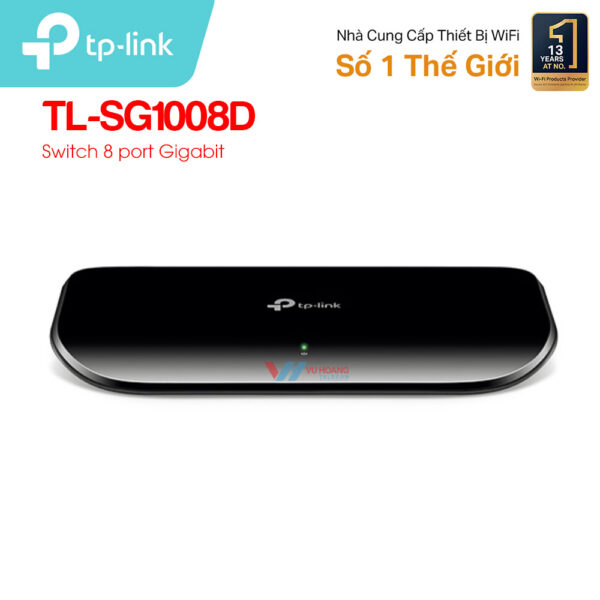 Switch 8 port Gigabit TP LINK TL-SG1008D chính hãng, giá rẻ