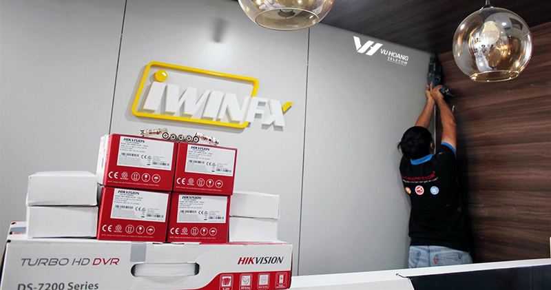 Lắp đặt camera cho công ty môi giới chứng khoán quốc tế IWINFX