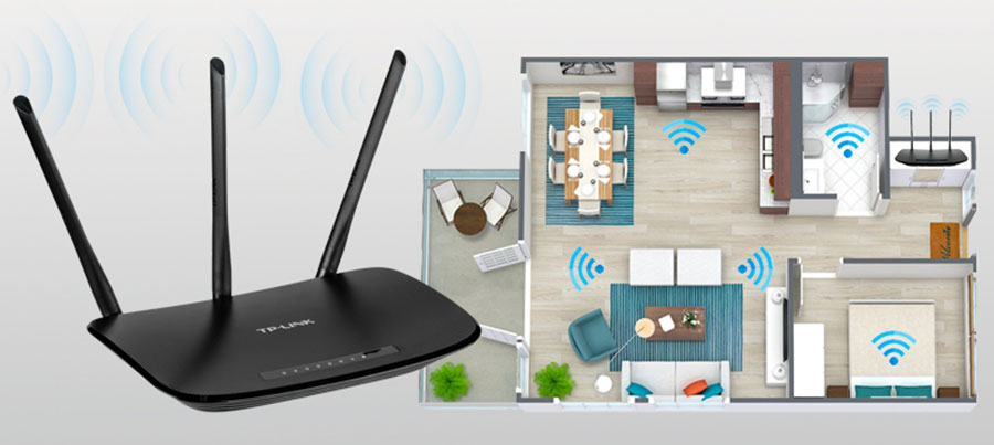 Wireless N Router 450Mbps TP-LINK TL-WR940N
