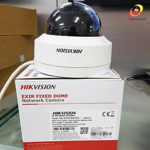 camera IP Hikvision DS-2CD2155FWD-I -3 