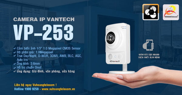 Camera IP Vantech VP-253