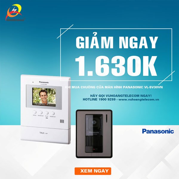 chuông cửa có hình Panasonic VL-SV30VN - 3