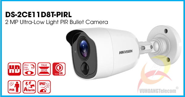 camera Hikvision DS-2CE11D8T-PIRL -2 