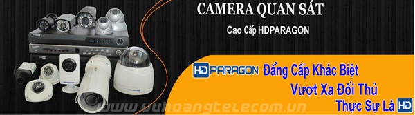 Chính sách phân phối camera HDParagon -1 