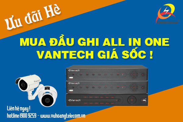 Đầu ghi hình All In One Vantech