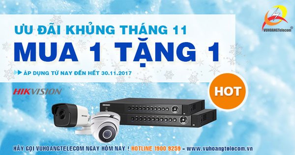Khuyến mãi Hikvision