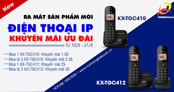 điện thoại IP Panasonic mới