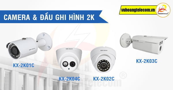 Camera HDCVI 2K KBVISION  -2 