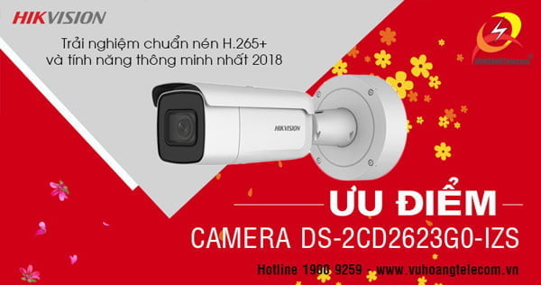 Camera IP Hikvision DS-2CD2623G0-IZS