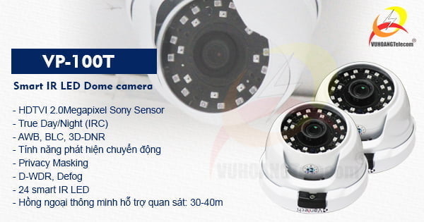 camera HDTVI Vantech - 2