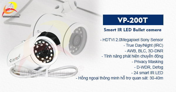 camera HDTVI Vantech -4