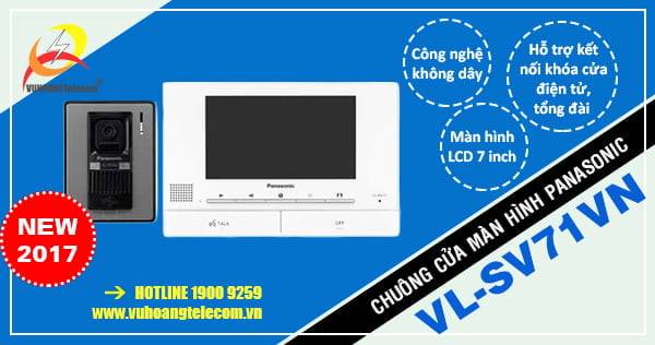 chuông cửa màn hình Panasonic VL-SV71VN