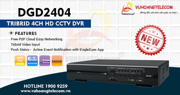 Đầu ghi HDTVI AVTECH DGD2404