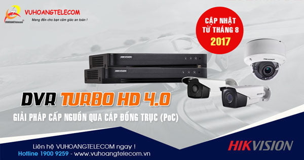 Đầu ghi hình Turbo HD 4.0 Hikvision