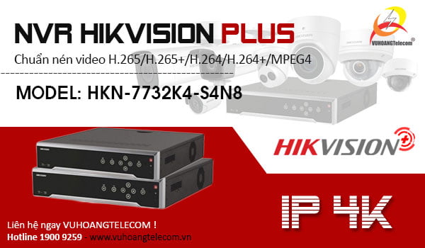 Đầu ghi hình Hikvision Plus -3 