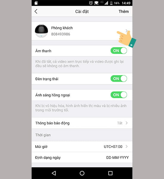 Hướng dẫn đổi tên camera EZVIZ - 3