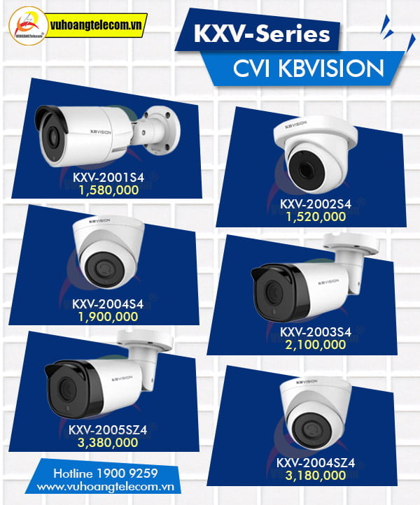 Camera KXVSeries KBVISION - 2